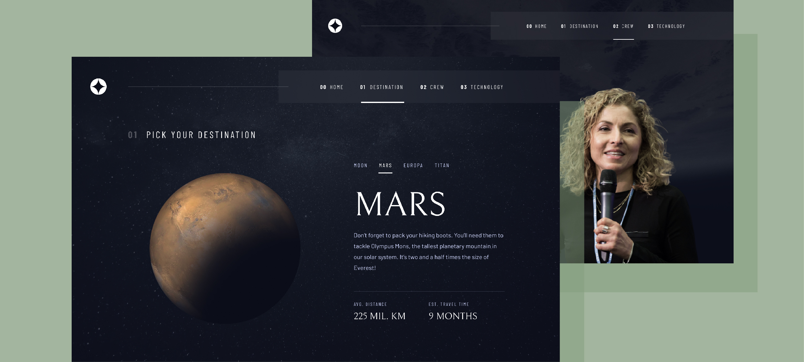 Screenshot of the Bookmark web app homepage